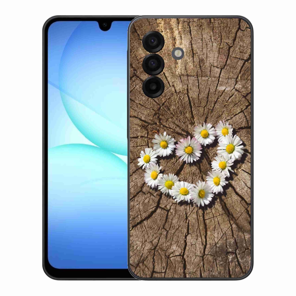 Zselés borítás mmCase Samsung Galaxy A17 4G/5G - Százszorszépek szíve