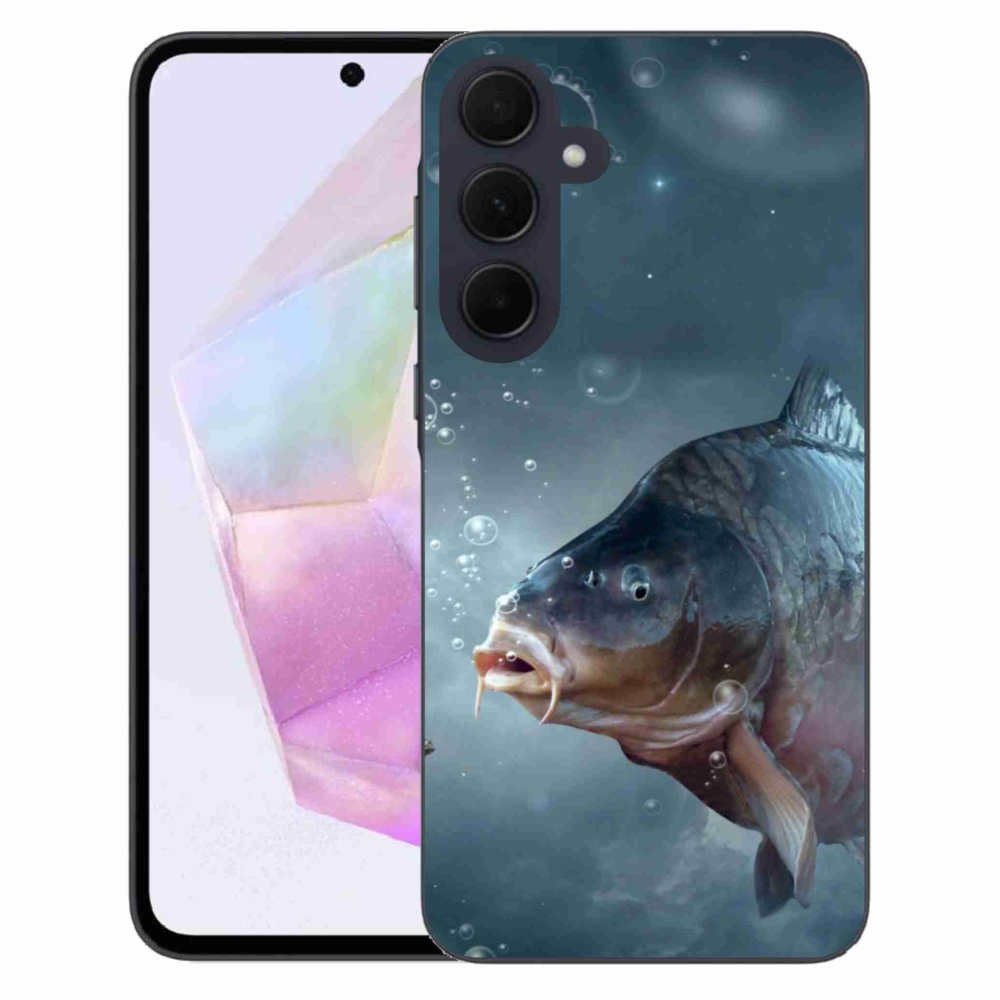 Gél borítás mmCase Samsung Galaxy A35 5G - ponty és buborékok