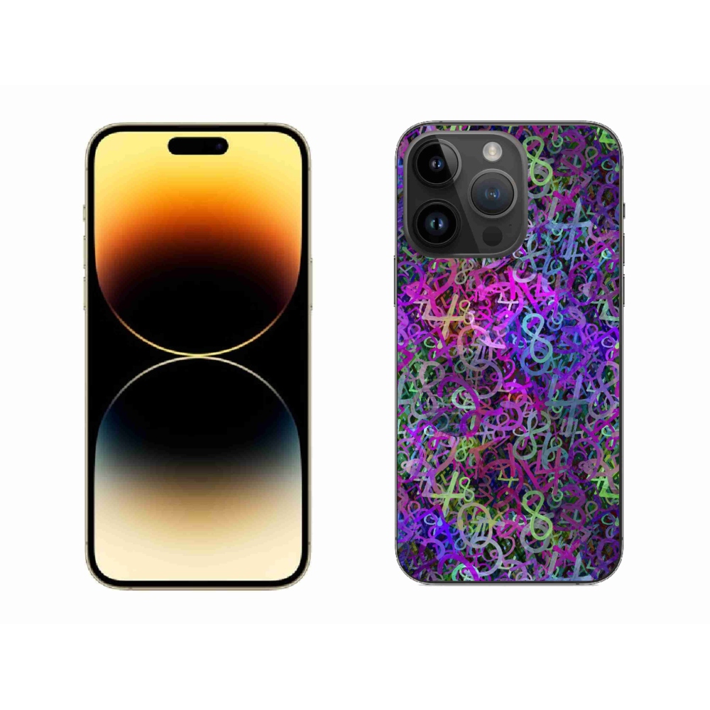 Gél borítás mmCase iPhone 14 Pro Max készülékhez - absztrakt motívum 25