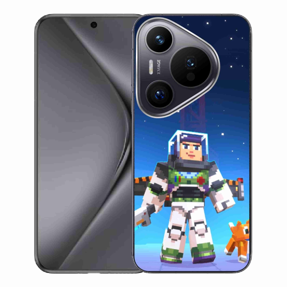 Gél borítás mmCase a Huawei Pura 70 Pro készülékhez - minecraft 2