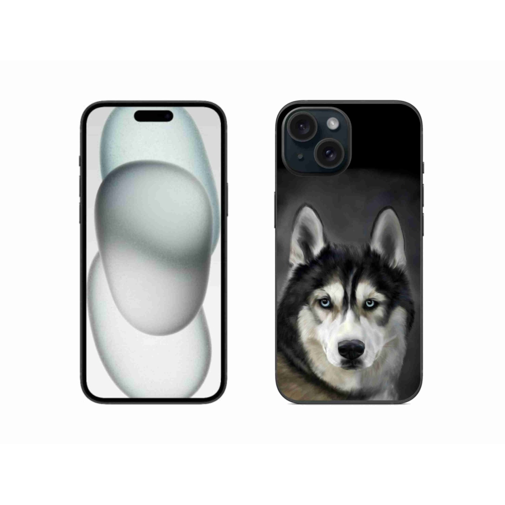 Gél tok mmCase iPhone 15 készülékhez - husky
