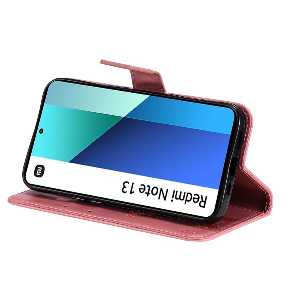 Fák könyve tok Xiaomi Redmi Note 13-hoz - rózsaszín