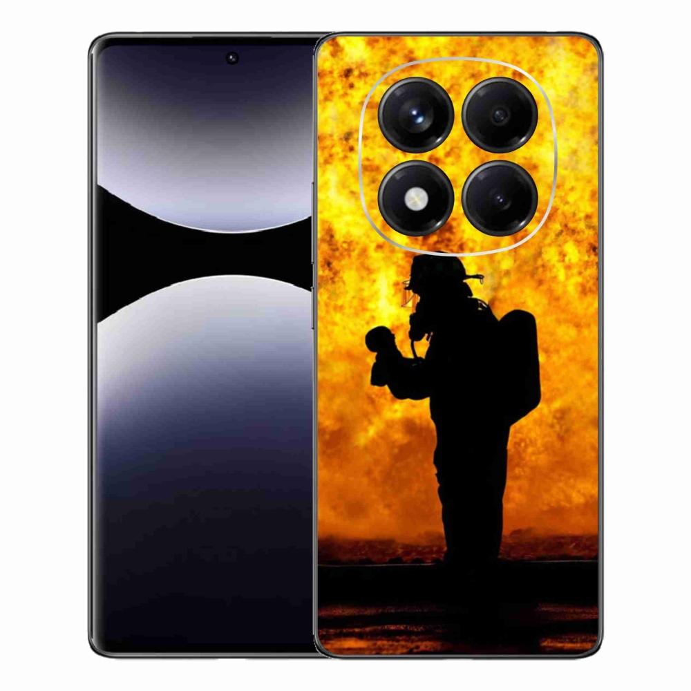 Gél borítás mmCase a Xiaomi Redmi Note 14 Pro számára - tűzoltó