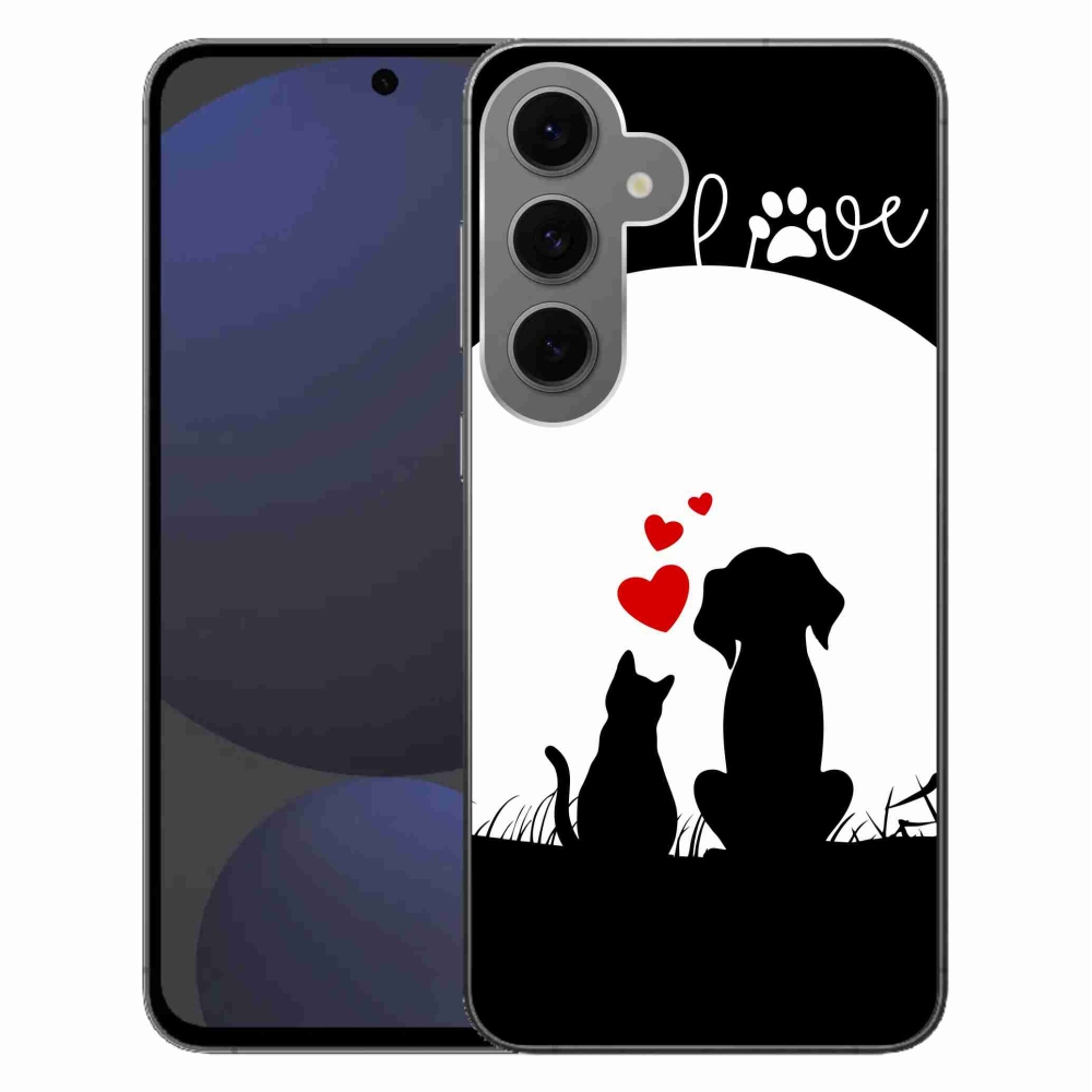 Gél tok mmCase Samsung Galaxy S24 FE készülékhez - állatszerelem