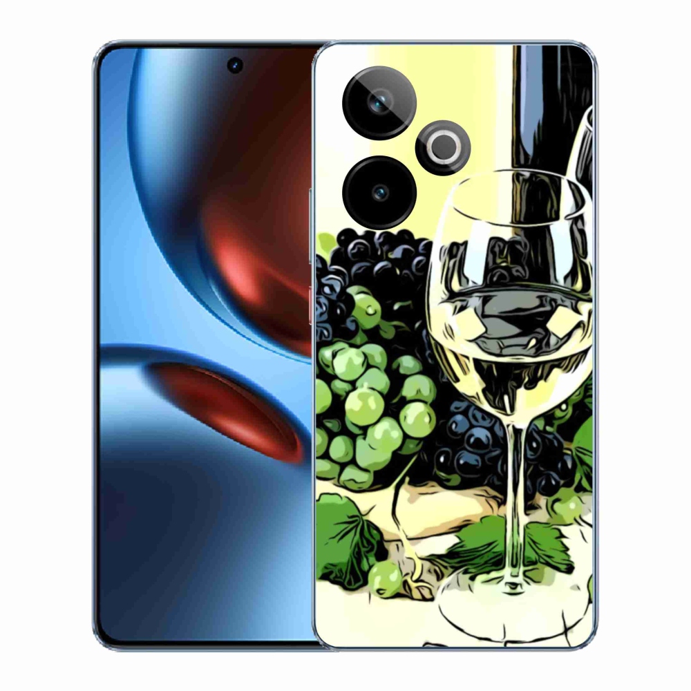 Gél borítás mmCase a Realme GT 7 5G/GT 7T 5G készülékhez - borospohár