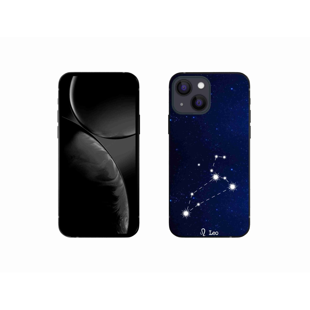 Gél borító mmCase iPhone 13 mini 5.4 - Lion csillagképhez