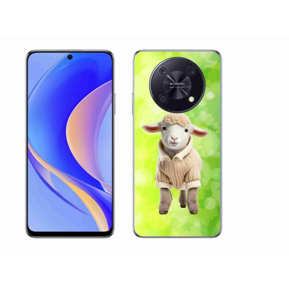 Gél borítás mmCase a Huawei Nova Y90 készülékhez - bárány pulóverben