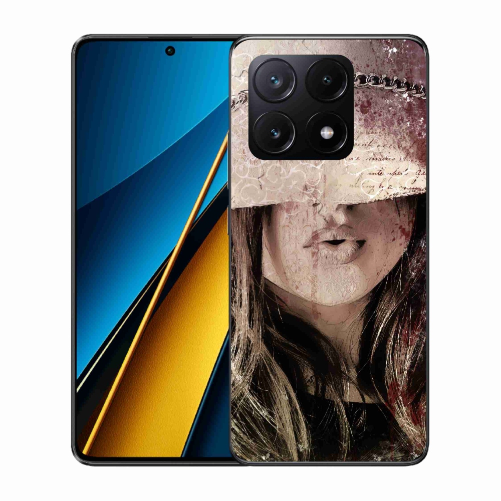 Gél borítás mmCase a Xiaomi Poco X6 Pro 5G - lányhoz