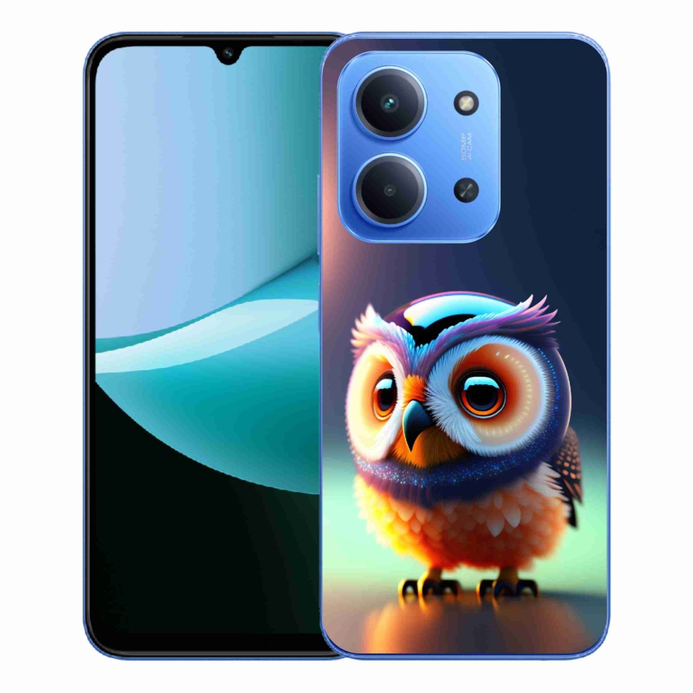 Gél borítás mmCase a Xiaomi Redmi 15C 4G/5G (173mm) - bagoly