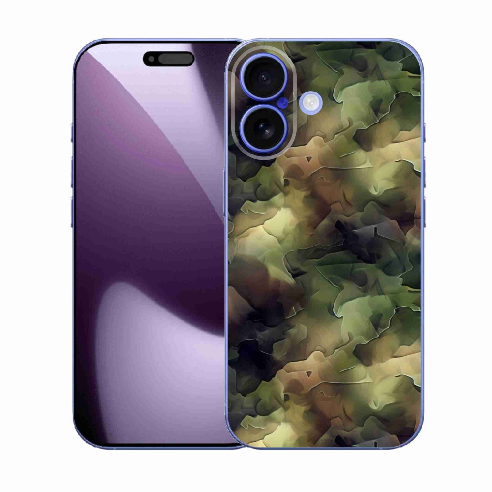 Zselés borítás mmCase iPhone 17 készülékhez - terepszínű minta 10