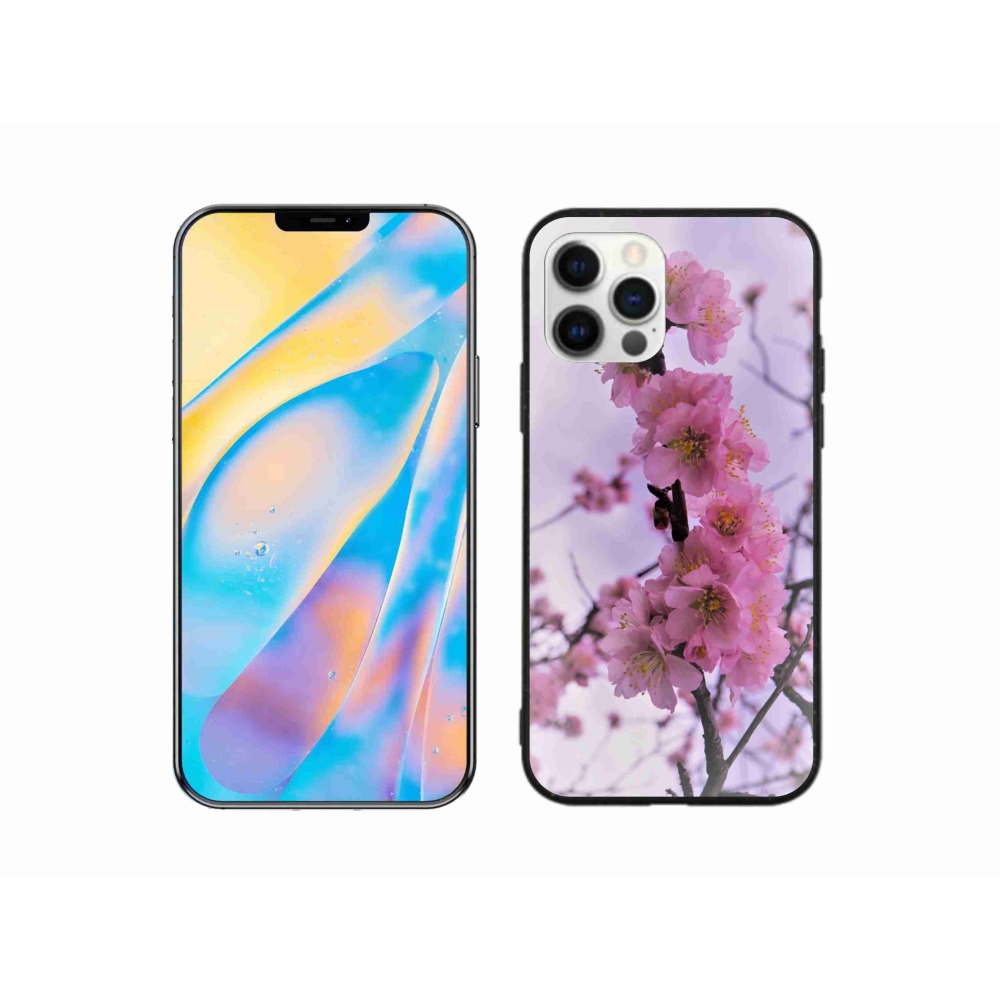 Zselés borítás mmCase iPhone 12 Pro készülékhez - virágok 7