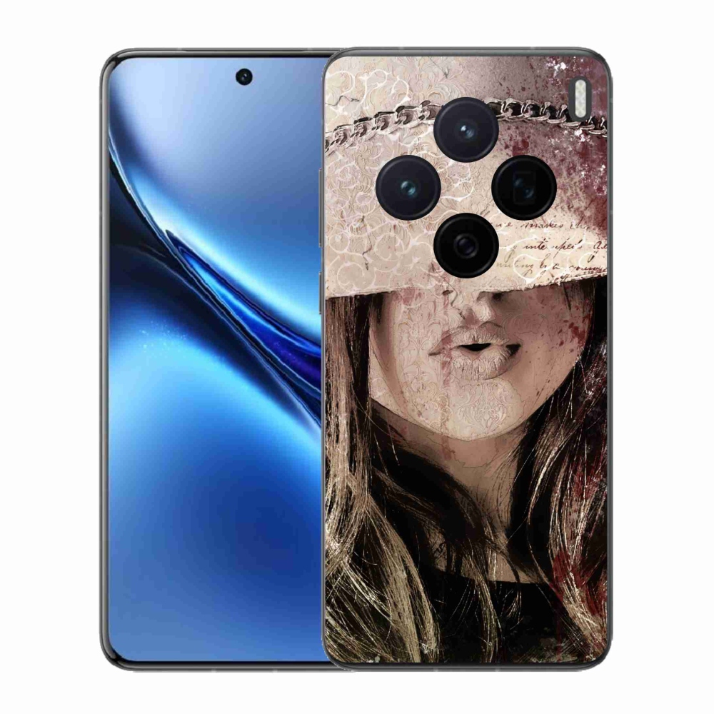 Zselés borítás mmCase a Vivo X200 5G - lányon