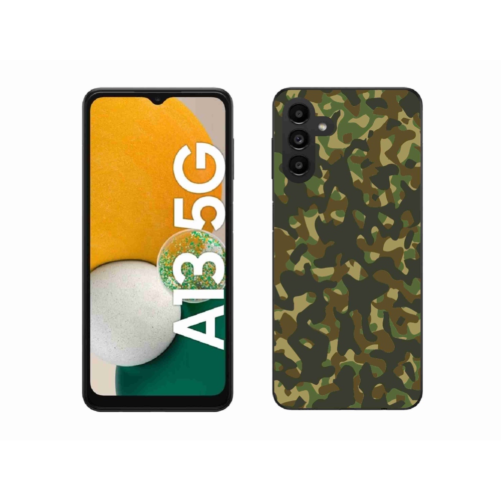 Gél védőhuzat mmCase Samsung Galaxy A13 5G - terepszínű mintázat 1