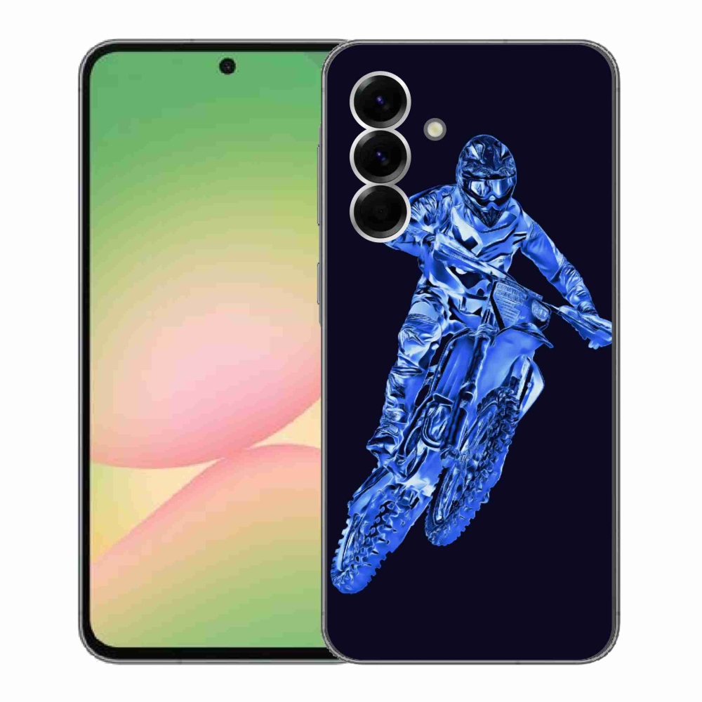 Zselés borítás mmCase Samsung Galaxy A56 5G - motocross 1
