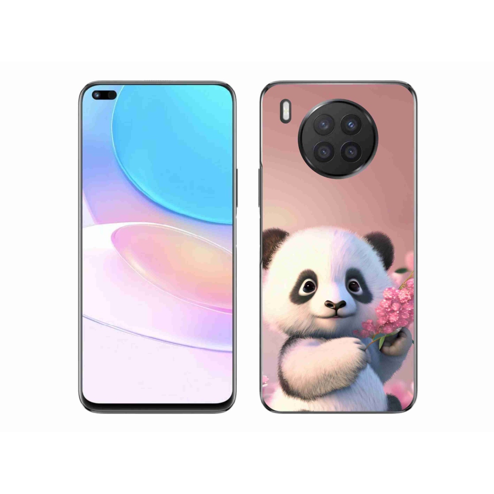 Zselés borítás mmCase a Honor 50 Lite készülékhez - aranyos panda