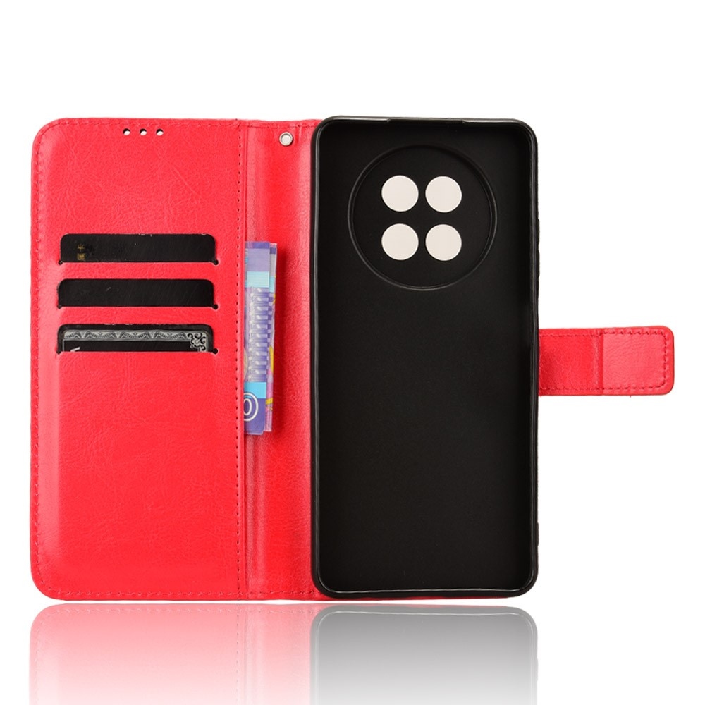 Őrült könyvtáska a Realme 12 5G/12x 5G készülékhez - piros színű