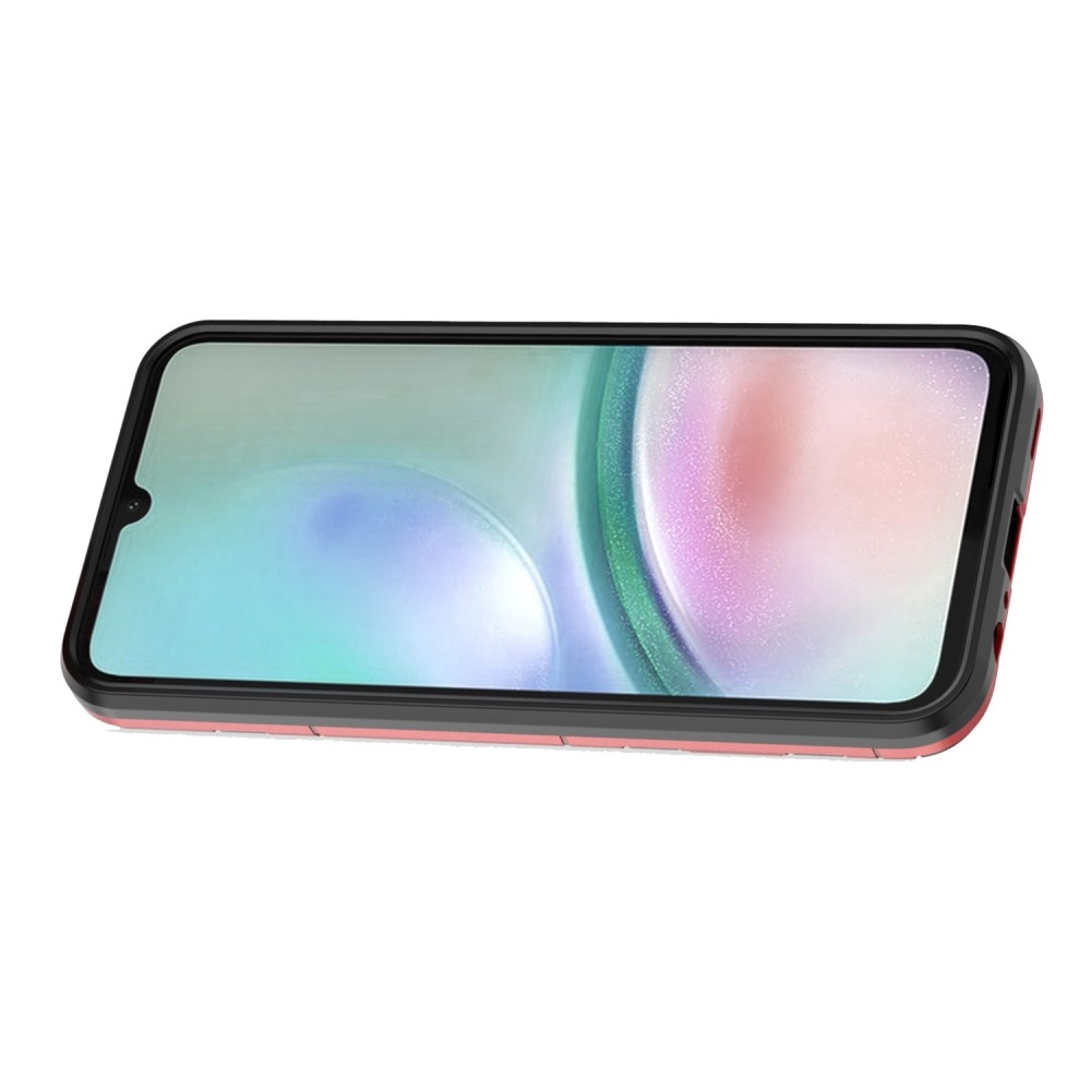 Guardy tartós hibrid borító Samsung Galaxy A15 4G/5G készülékhez - piros