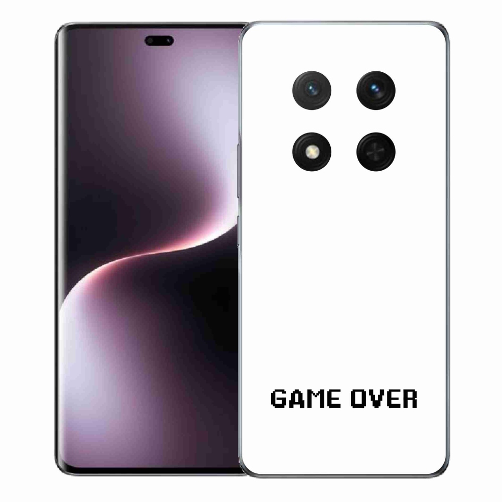 Gél borítás mmCase a Honor Magic 7 Lite 5G számára - játék fehér háttérrel