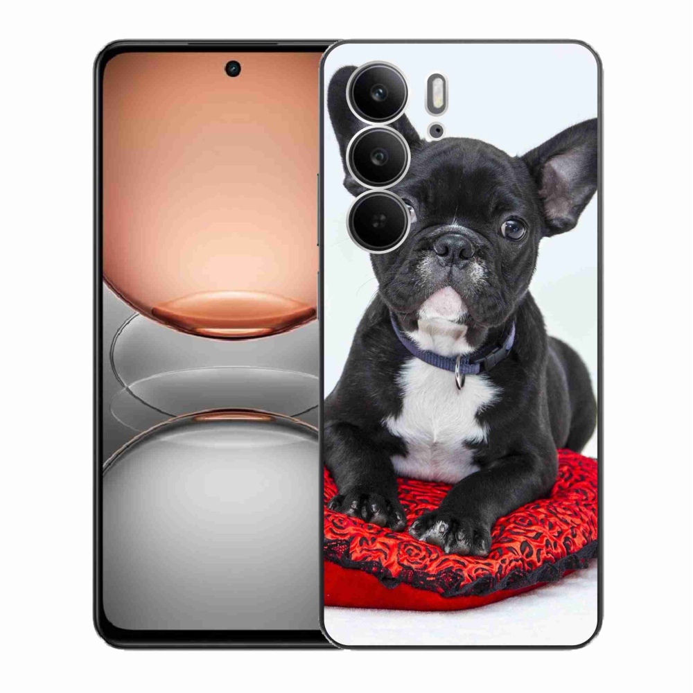 Zselés borítás mmCase a Realme C75 készülékhez - bulldog