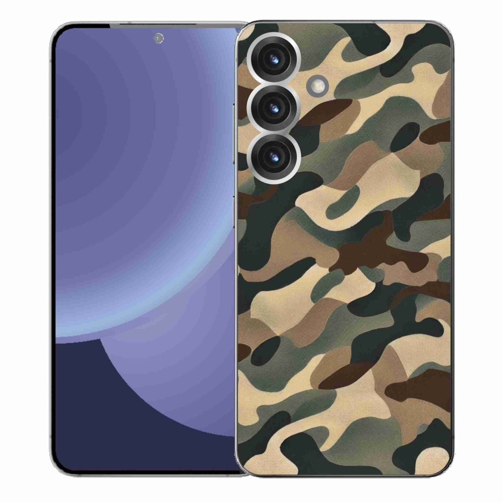 Zselés borítás mmCase Samsung Galaxy S25+ készülékhez - terepszínű minta 11