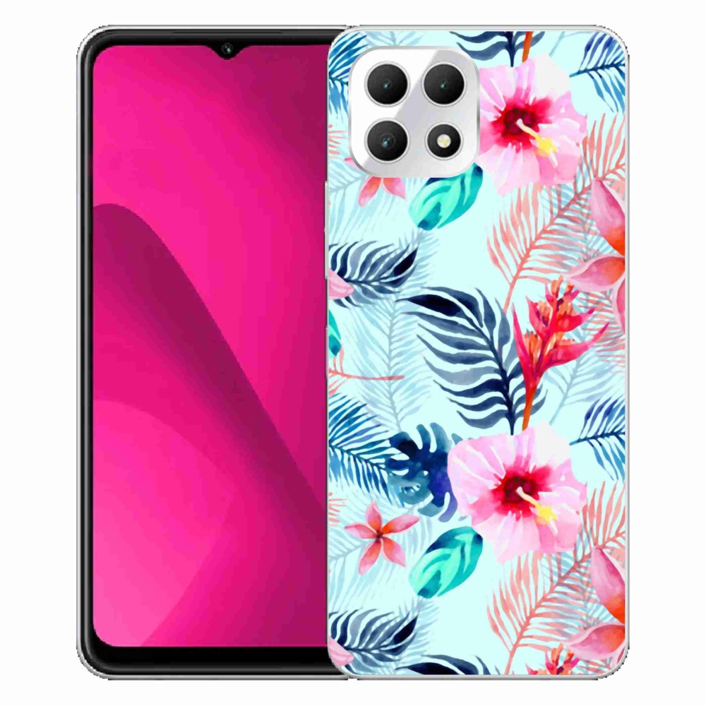 Zselés borítás mmCase a T-Mobile T Phone 2 készülékhez - virágok