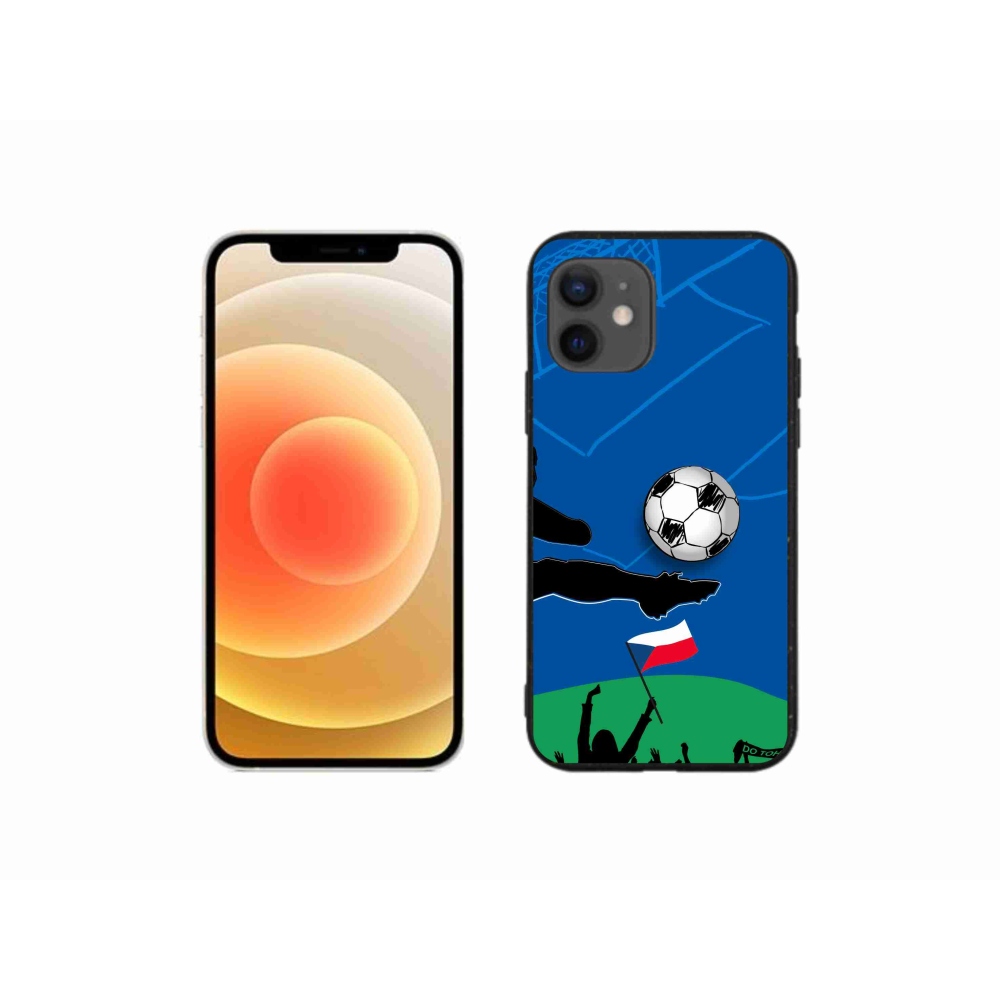 Gél borítás mmCase iPhone 12 mini készülékhez - futballszurkolóknak