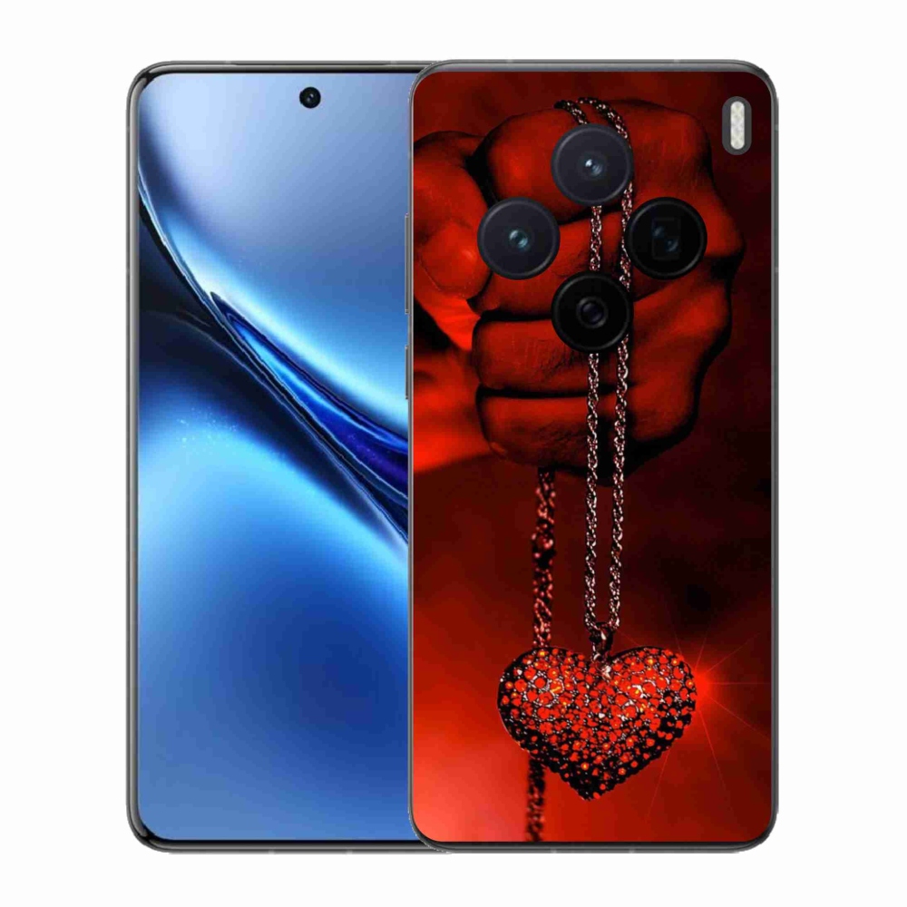 Zselés borítás mmCase a Vivo X200 5G-hez - nyaklánc