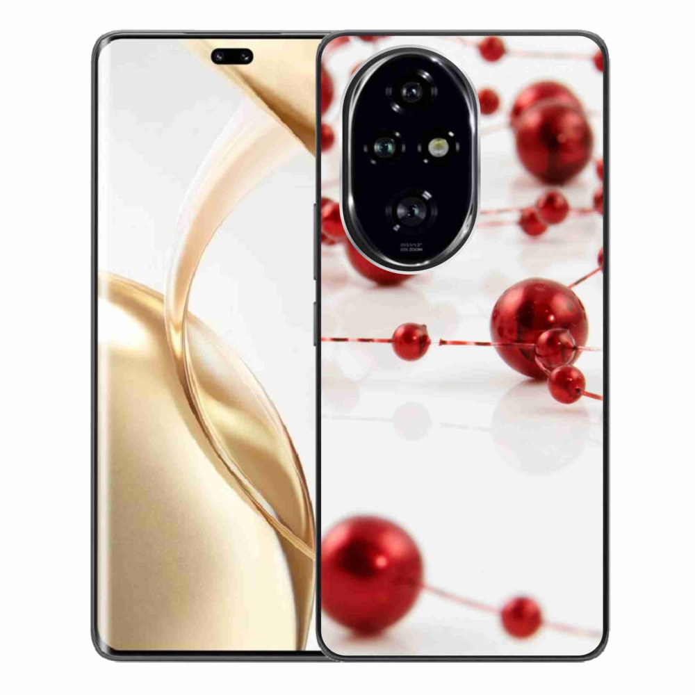 Zselés borítás mmCase a Honor 200 Pro 5G számára - karácsonyi lánc