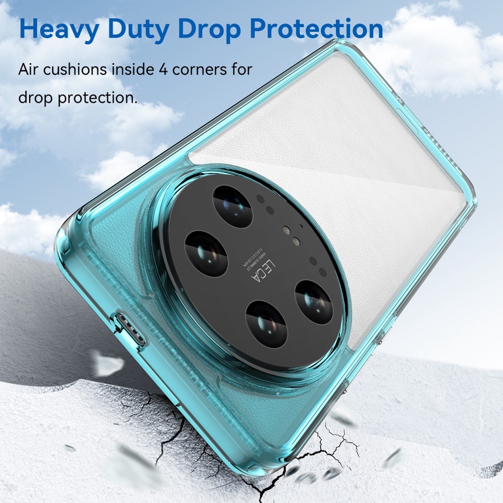 Gél tok rögzített hátlappal Xiaomi 14 Ultra - világoskék