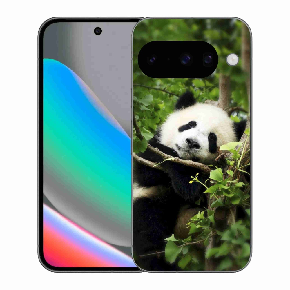 Zselés borítás mmCase a Google Pixel 10 készülékhez - panda