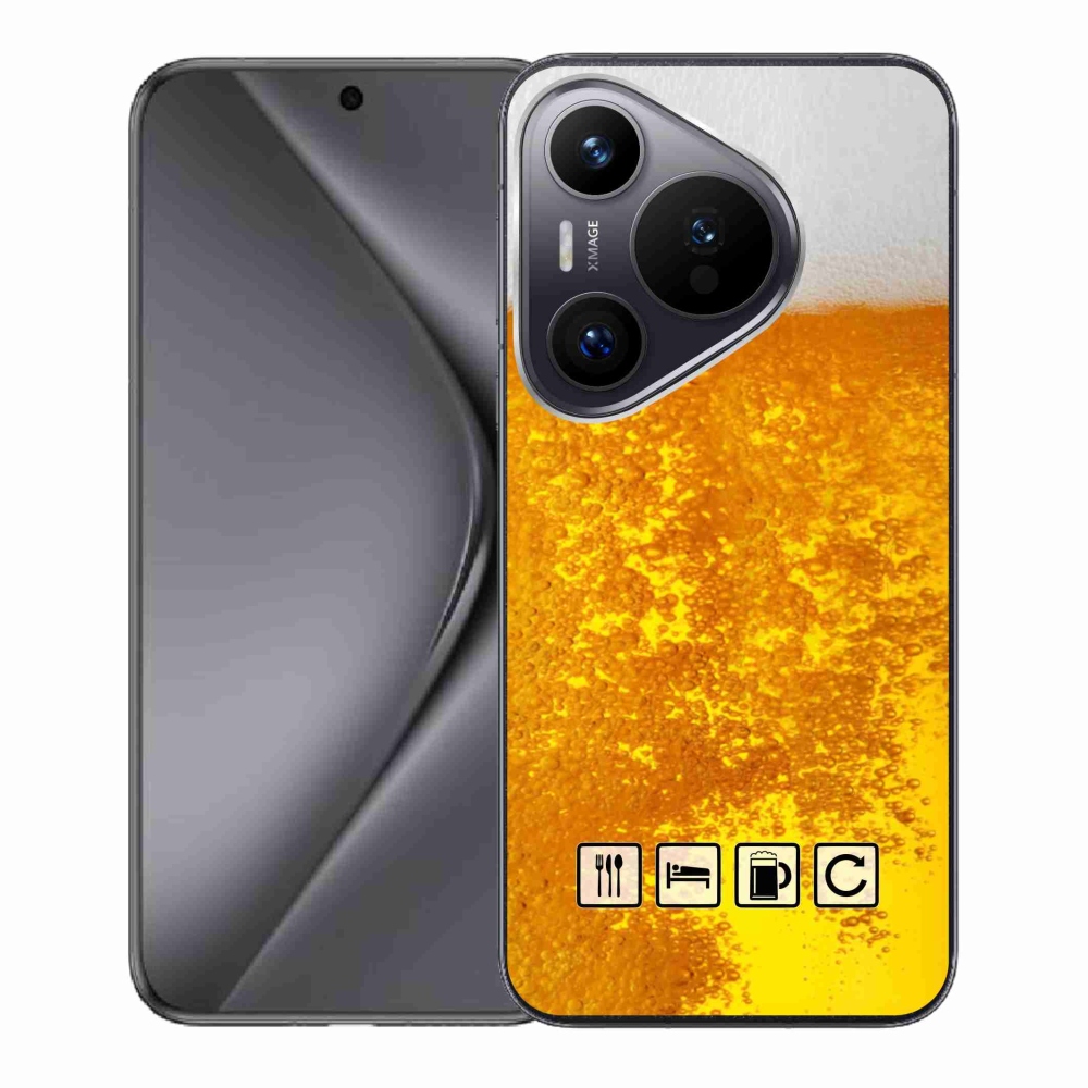 Gél borítás mmCase a Huawei Pura 70 - sör motívumhoz 3