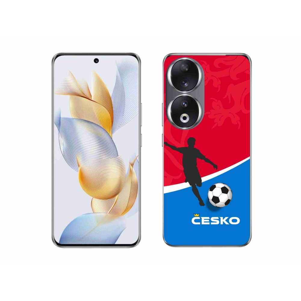 Gel cover mmCase for Honor 90 - futball Csehország