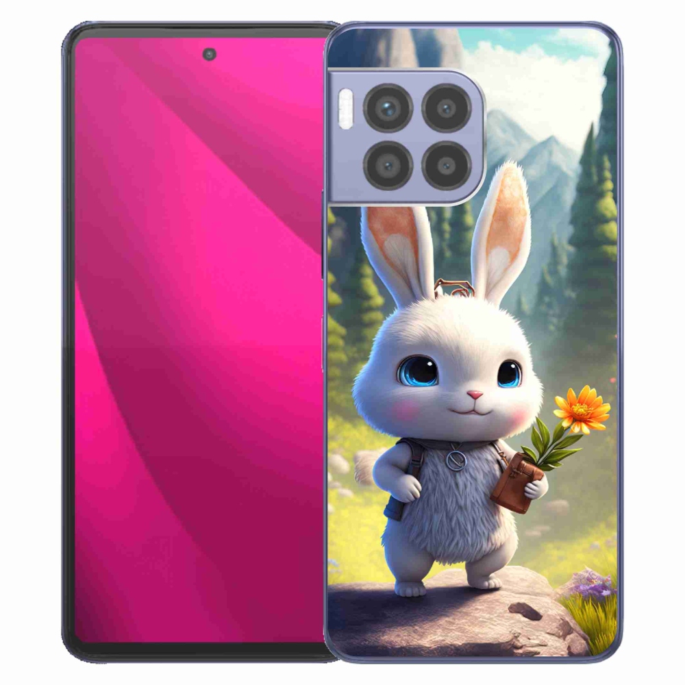 Gél védőburkolat mmCase a T-Mobile T Phone 2 Pro készülékhez - aranyos nyuszi