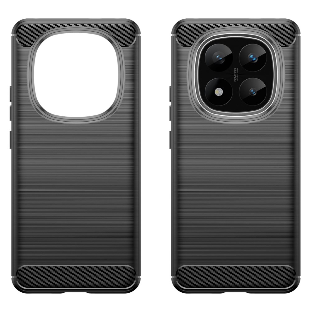 Szénálló zselés tok Xiaomi Redmi Note 14 Pro+ 5G - fekete