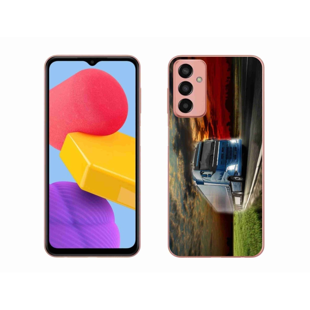 Gél borító mmCase Samsung Galaxy M13 - teherautó 4