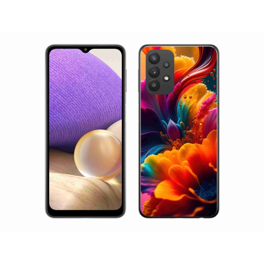 Zselés borítás mmCase Samsung Galaxy A32 5G - absztrakt motívum 2