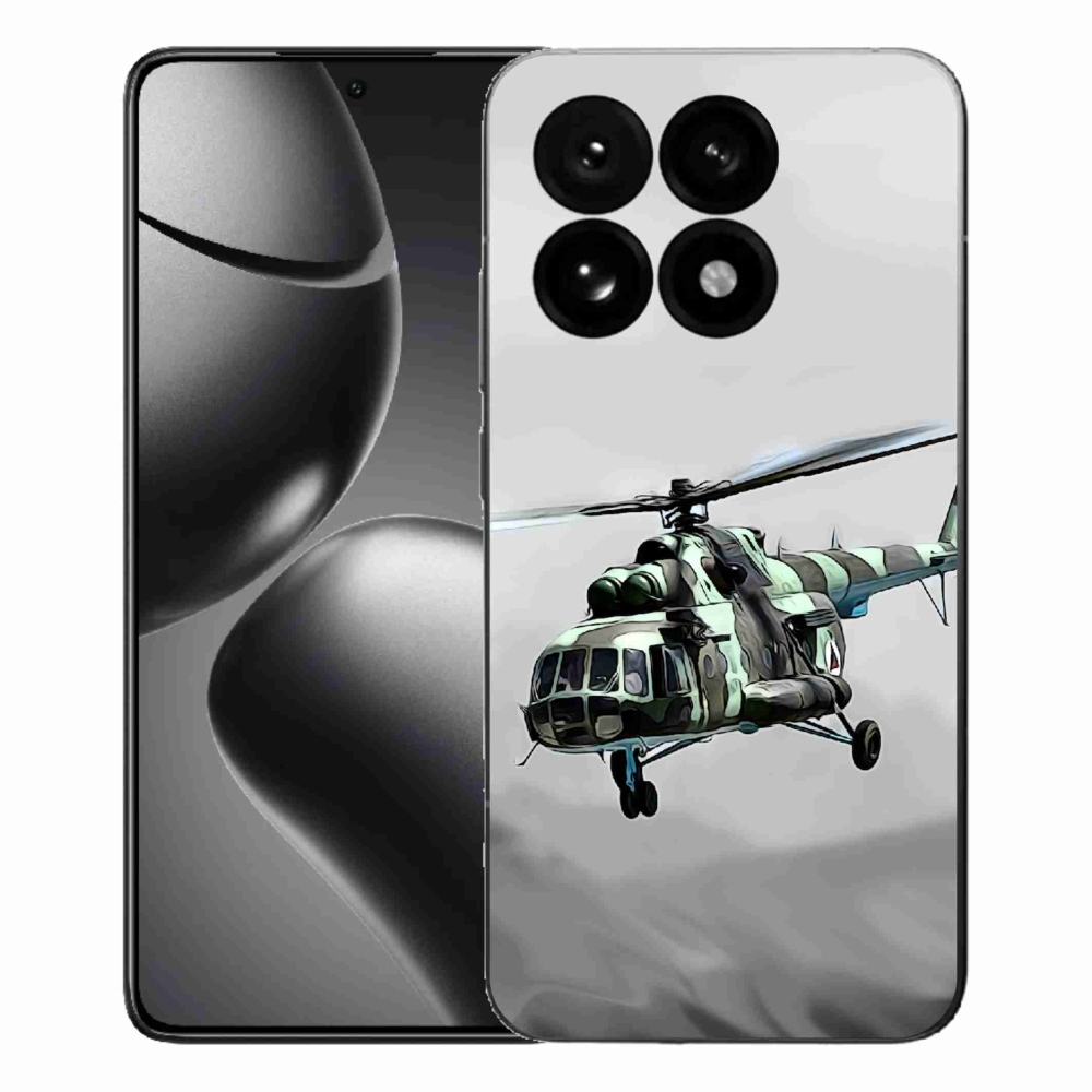 Gél borítás mmCase a Xiaomi 15T-hez - katonai helikopterhez