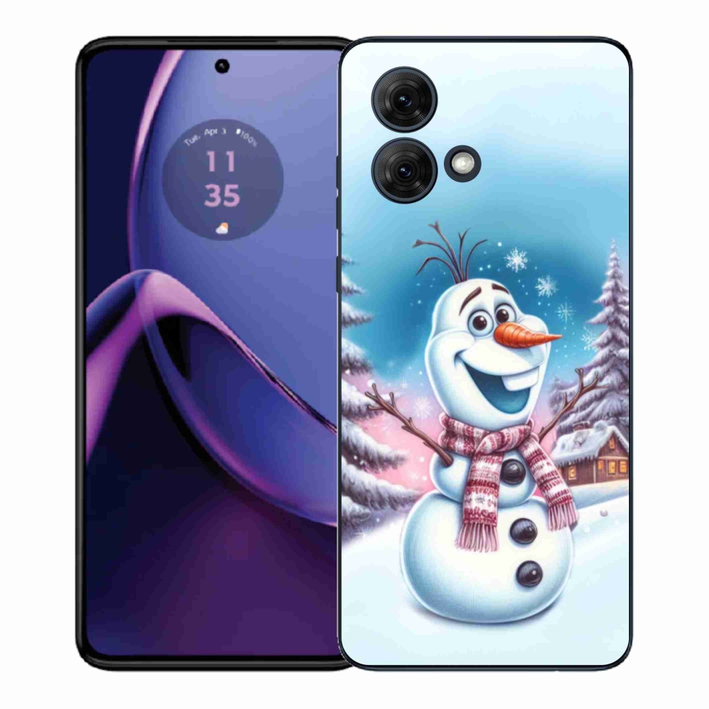 Gél védőburkolat mmCase Motorola Moto G84 5G - ice kingdom