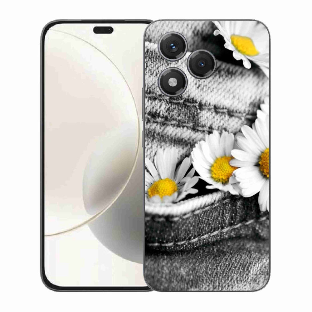 Zselés borítás mmCase a Honor 400 Lite készülékhez - margaréták