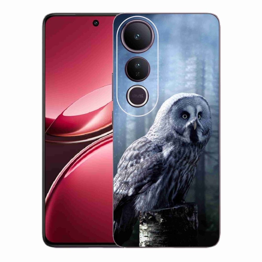 Gél védőburkolat mmCase a Vivo V50 Lite 4G/5G készülékhez - bagoly