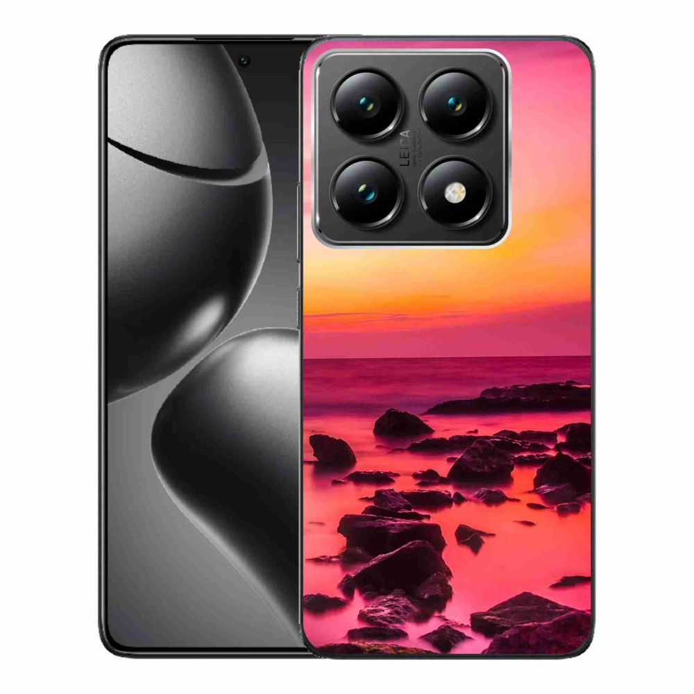 Gél borítás mmCase a Xiaomi 14T Pro számára - tenger és ragyogás