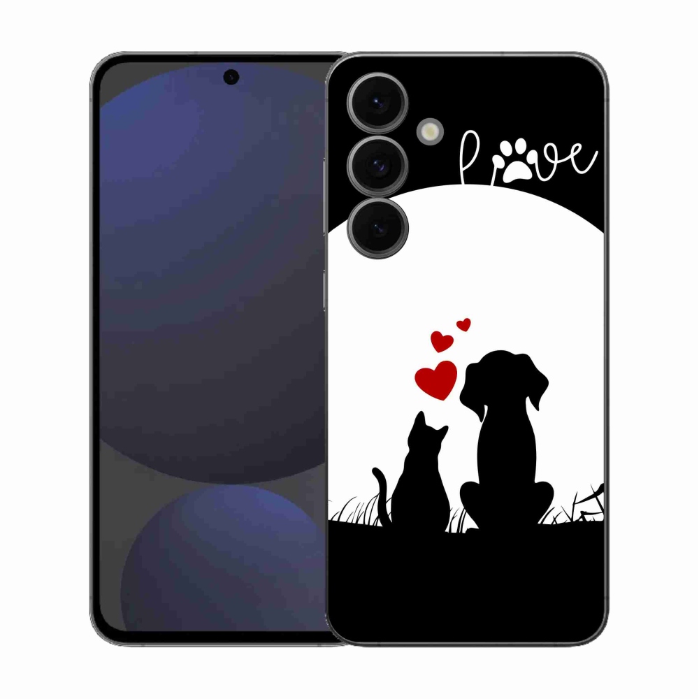 Gél borítás mmCase Samsung Galaxy S25 FE - állatszerelem