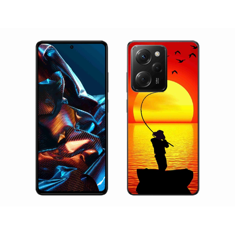 Gél borítás mmCase a Xiaomi Poco X5 Pro 5G számára - halászat