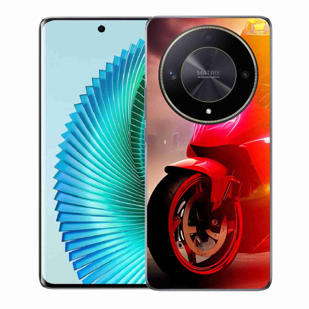 Gél borítás mmCase a Honor Magic 6 Lite 5G számára - motorkerékpár