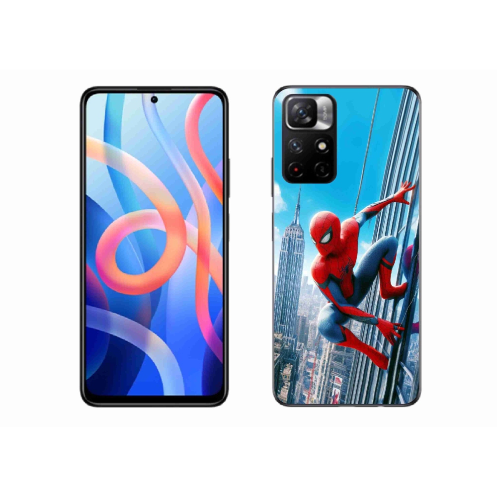 Gél borító mmCase a Xiaomi Redmi Note 11S 5G-hez - spiderman