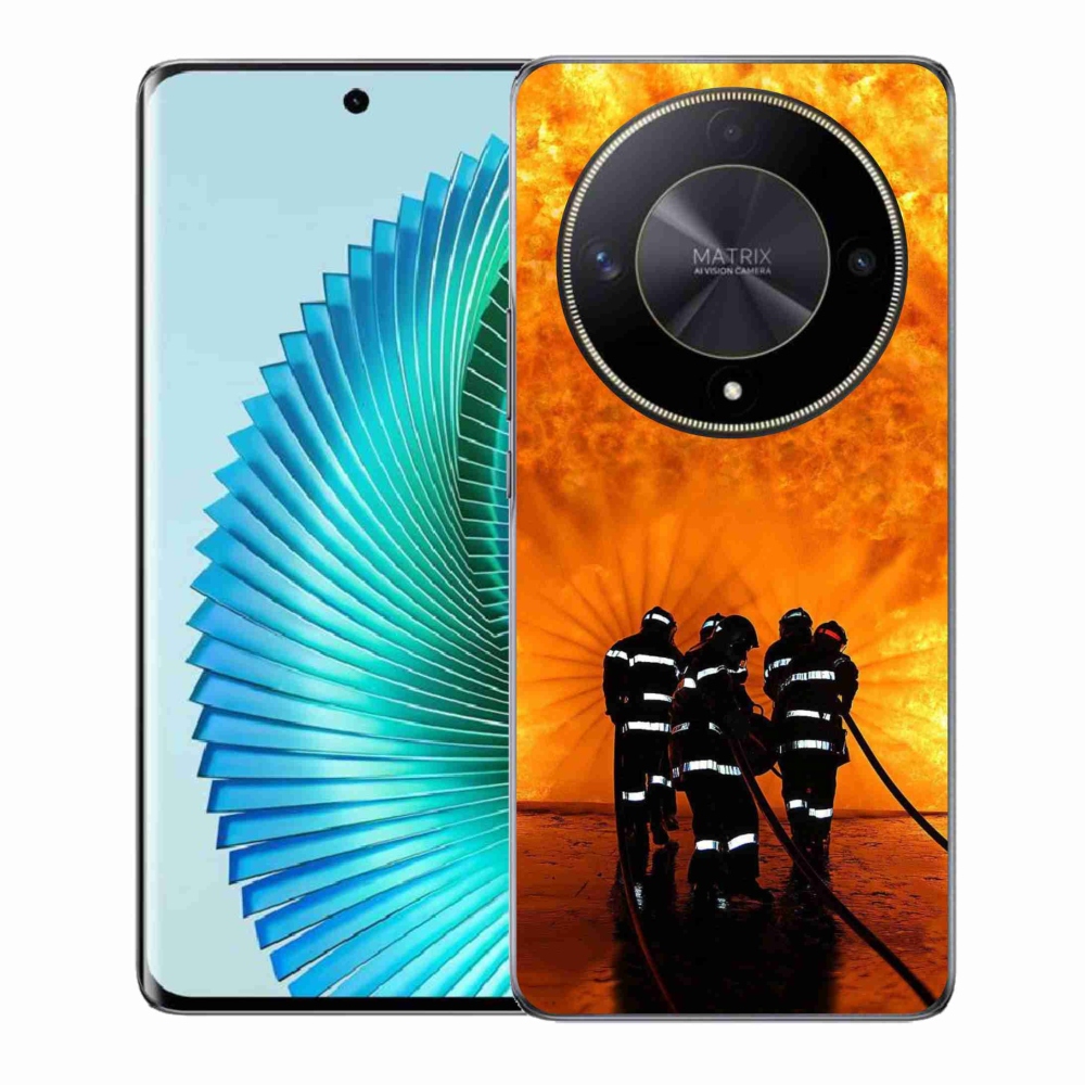 Zselés borítás mmCase a Honor Magic 6 Lite 5G - Fire számára