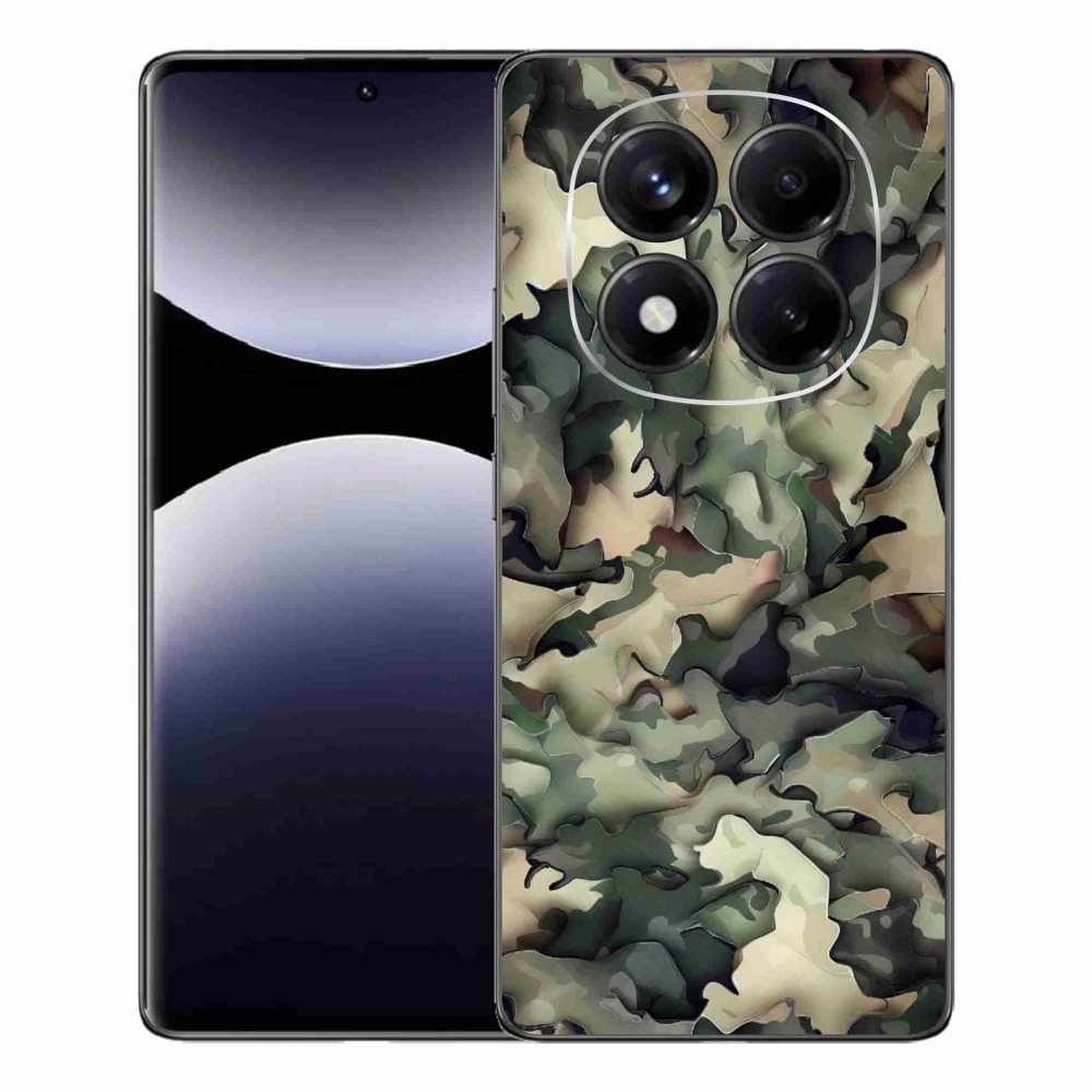 Zselés borítás mmCase a Xiaomi Redmi Note 14 Pro számára - álcázott minta 9