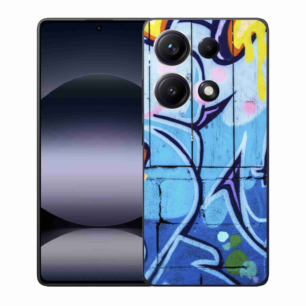 Gél borítás mmCase a Xiaomi Redmi Note 14S-hez - graffiti