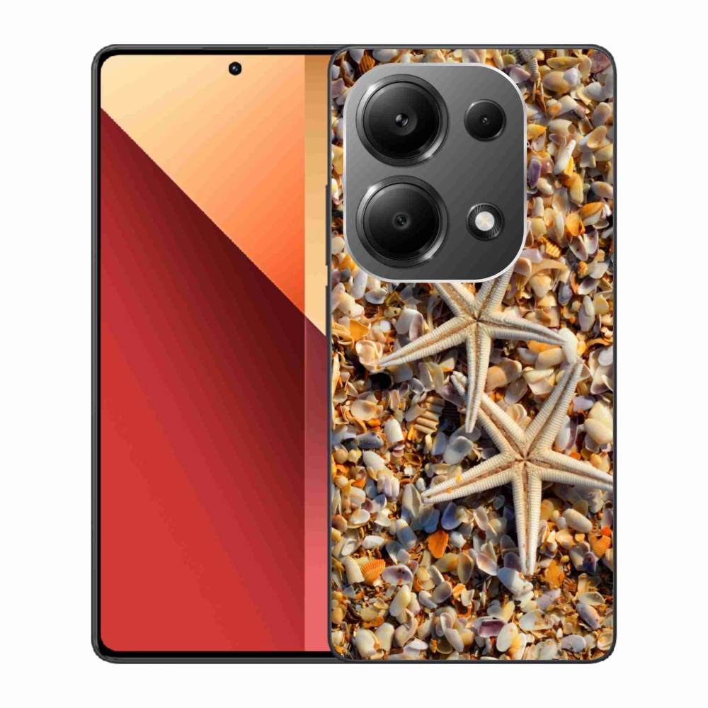 Zselés borítás mmCase a Xiaomi Redmi Note 13 Pro 4G/Poco M6 Pro - tengeri csillaghoz