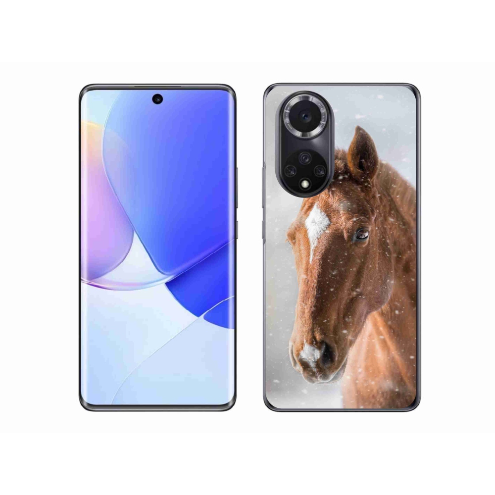 Zselés borítás mmCase a Huawei Nova 9-hez - barna ló 2